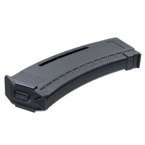 Магазин механический ARCTURUS AK MOD1 200Rds Mid-Cap EMM BLK с окном MAG-M1KE-BK